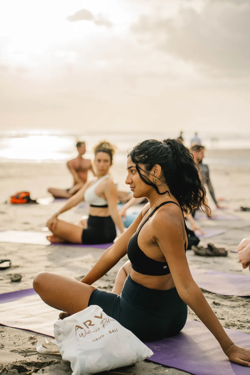 Yoga im Kima Surf, Seminyak