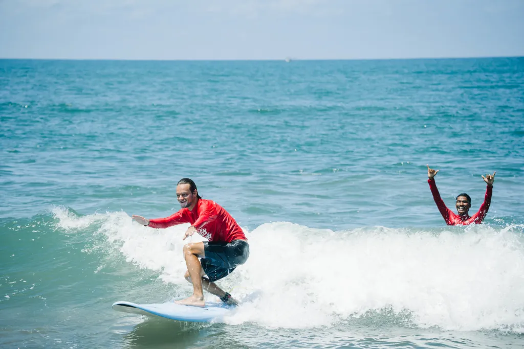 Private beginner surf session