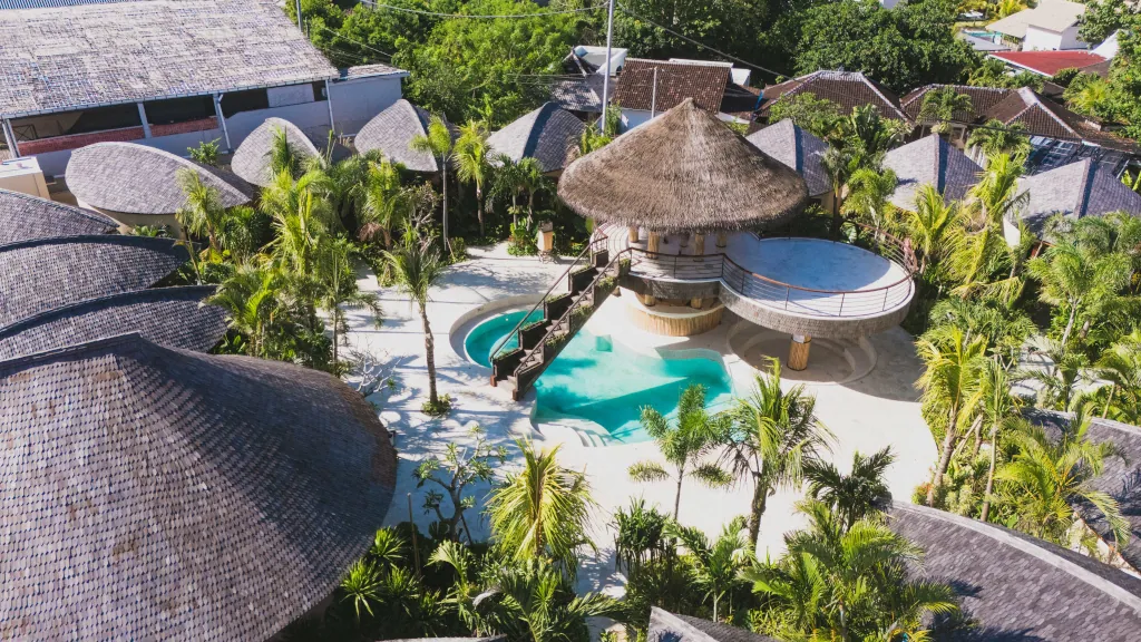 Kima Surf camp Uluwatu from above