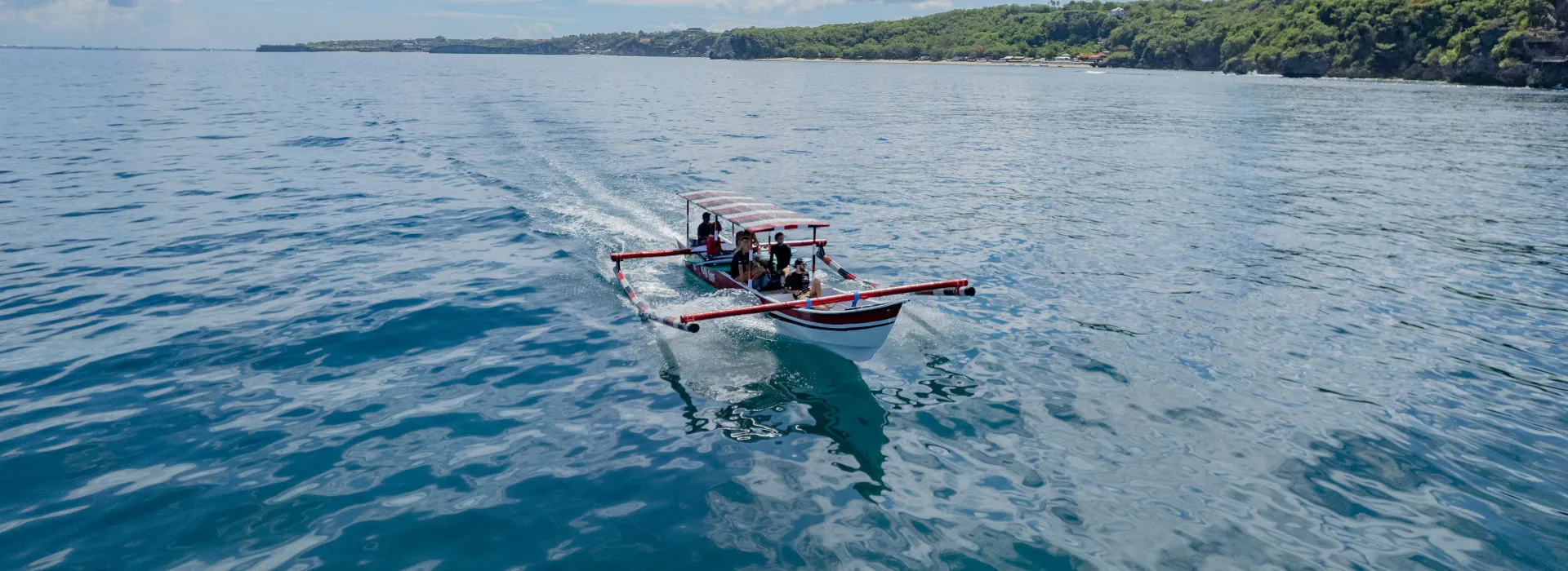 Surfing at the outer reefs