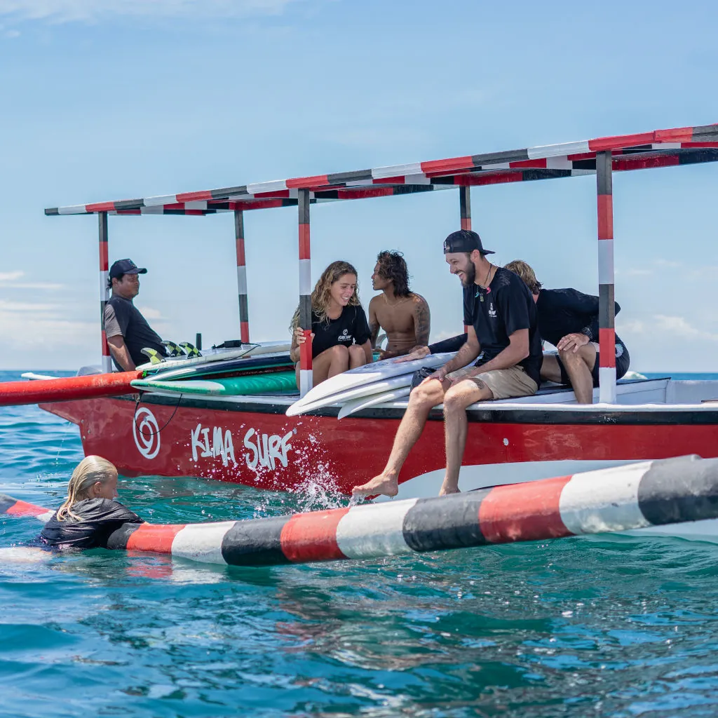 How a boat trip at Kima could look like