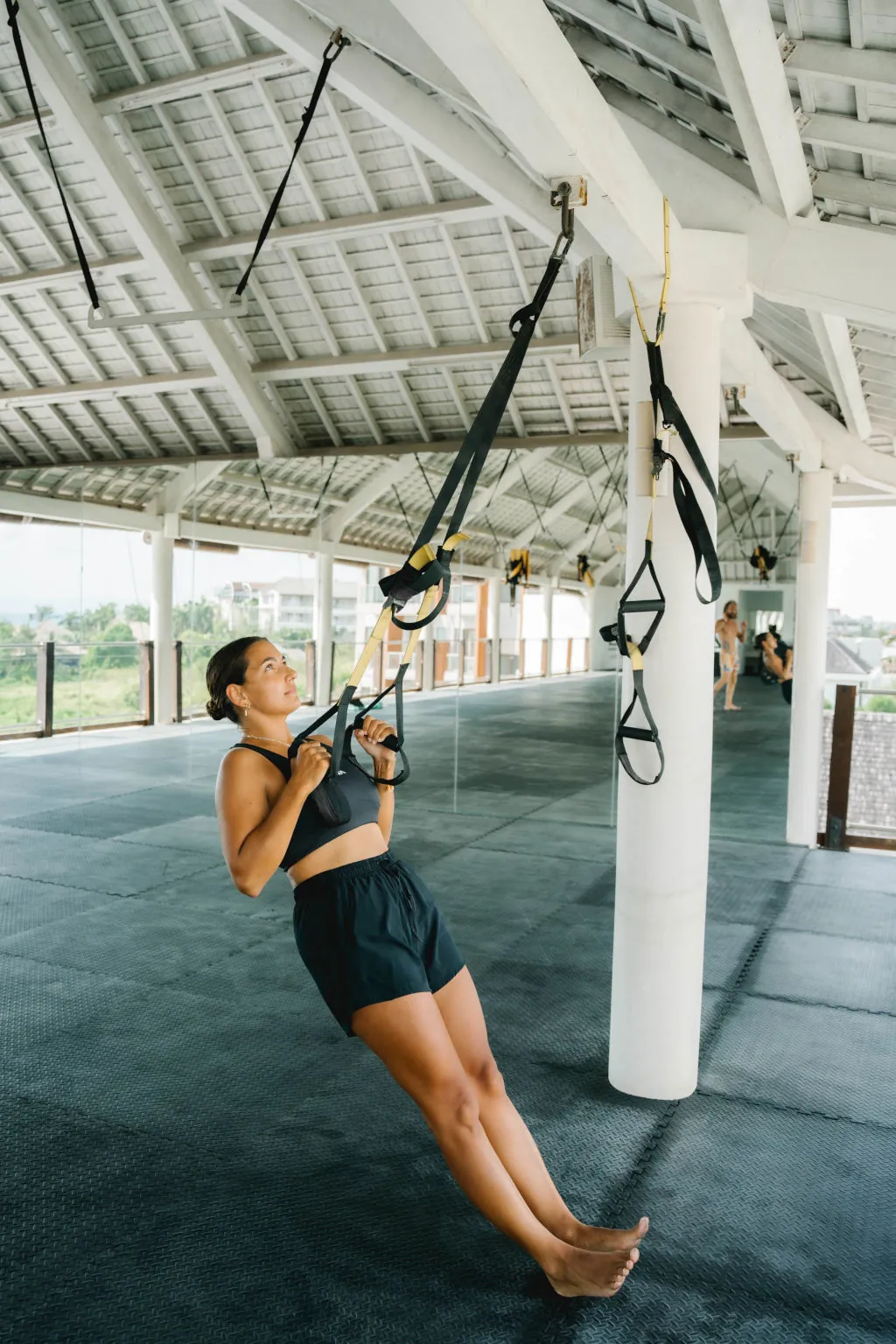 TRX Row: 3-4 sets of 12-20 reps