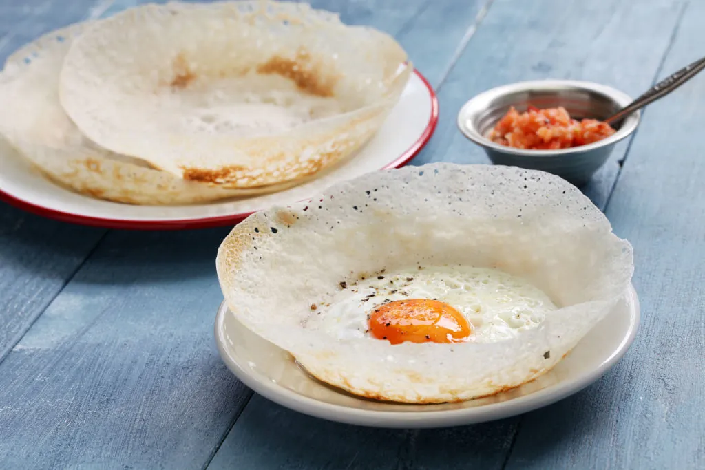 Hoppers (Appam): Pfannkuchen zum Frühstück