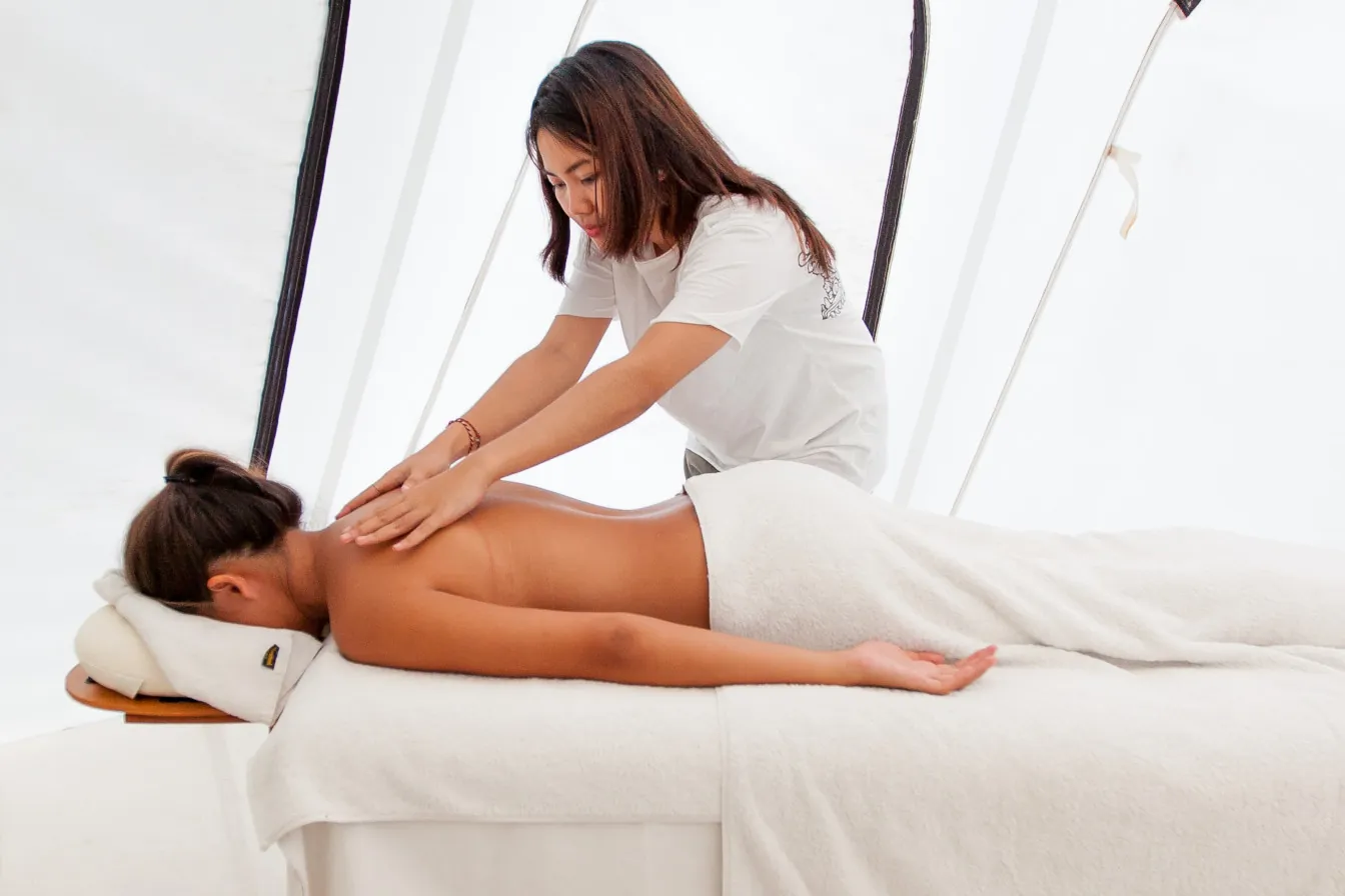GET A MASSAGE IN THE SEMINYAK CAMP