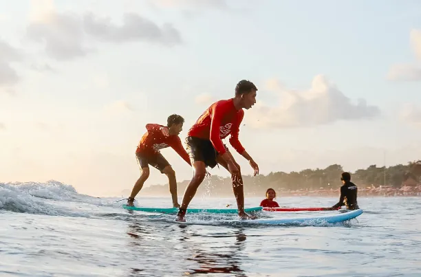 The Initiative: Empowering local kids through surfing