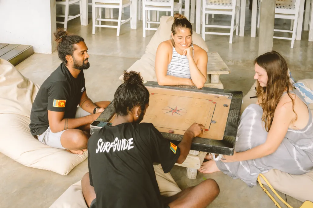 Weligama: Social Vibes und Surfen lernen