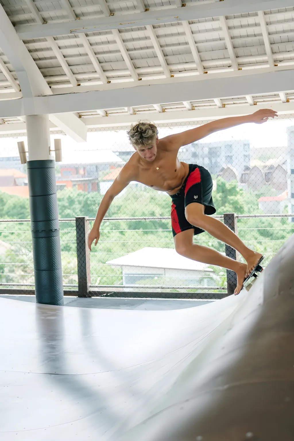 Yoga, Ice Baths & Surf Skate