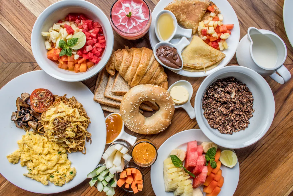 3-Gänge-Frühstück bei Kima