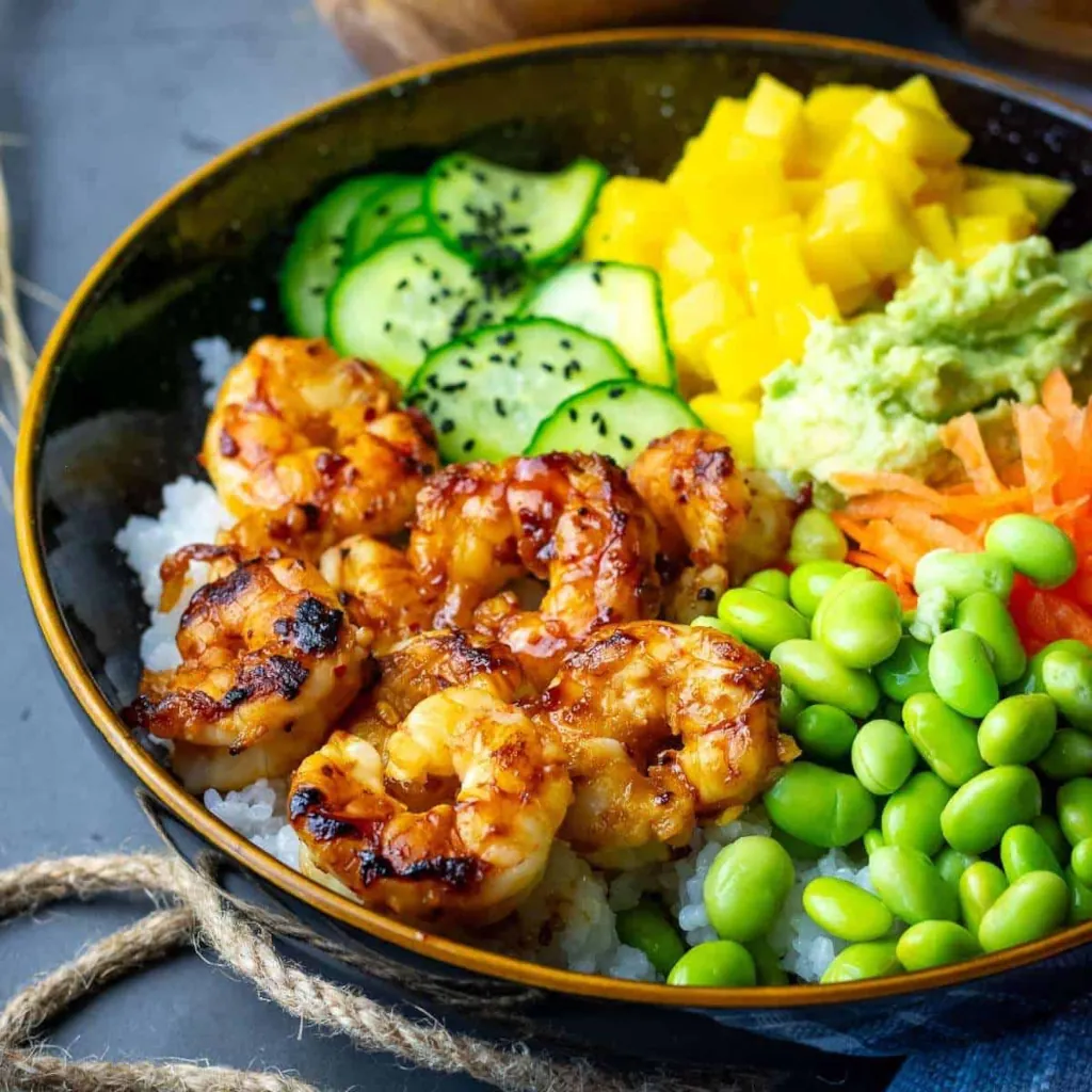 Prawn Poke Bowl
